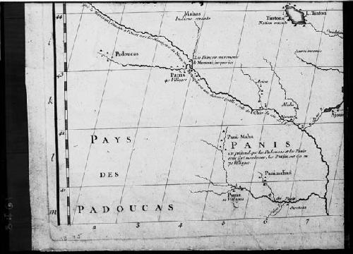 Portion of Mitchell Le Rouge Map, 1777