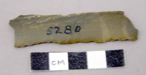 Flake of flint