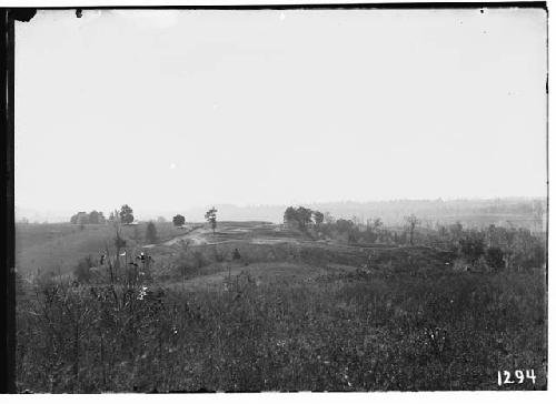 Northern portion of park as seen from hill