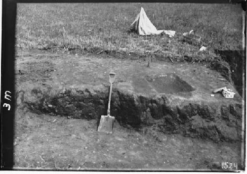 Altar in bank, Northwest side