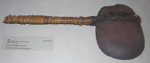 Hafted stone axe