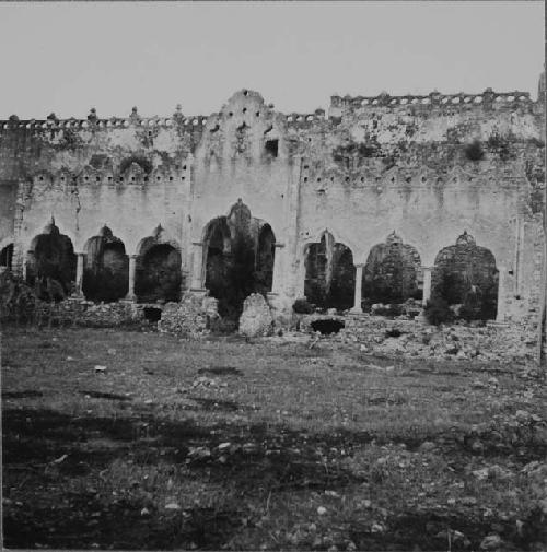 Chapel of Cemetery--Built against South Wall of Church--from South and East