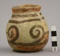 Jar, eccentric painted ware. Mishongave variant