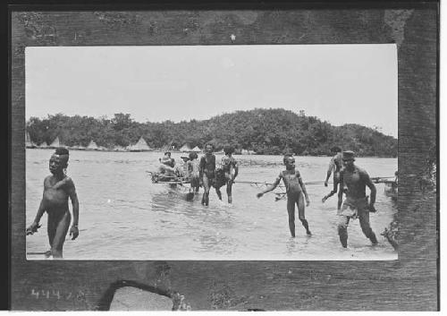 Men with boat