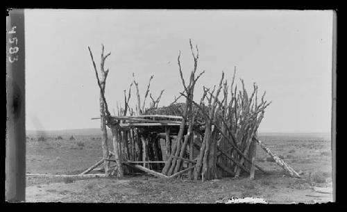 Stock house near Chinle Mission