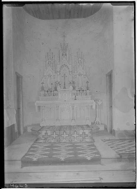 Chinle Mission - Altar in chapel