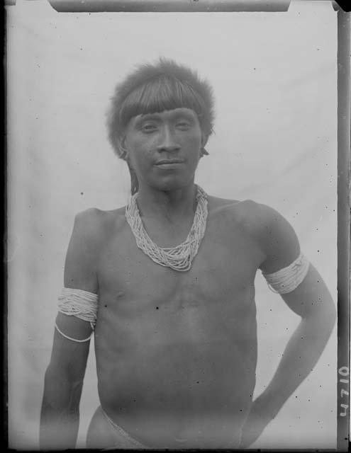 Chief Yufana, front view