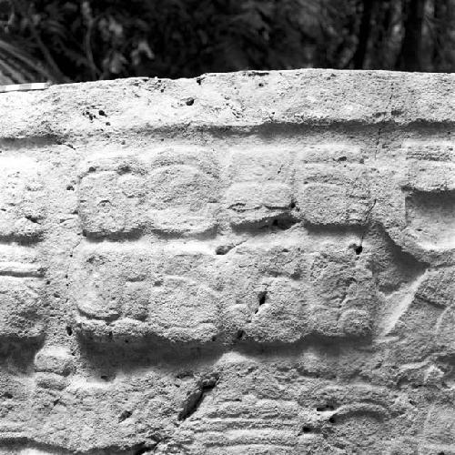 Detail of Stela 10 at Machaquila