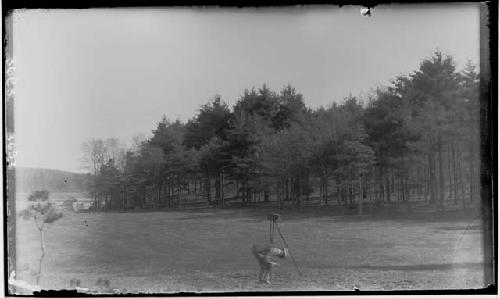 Millis Earthworks - view Looking South On Lake Front East of Main Entrance