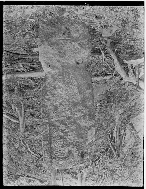 Stela in front of structure 28