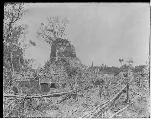 Structures 25 and 33 From North Corner of Acropolis