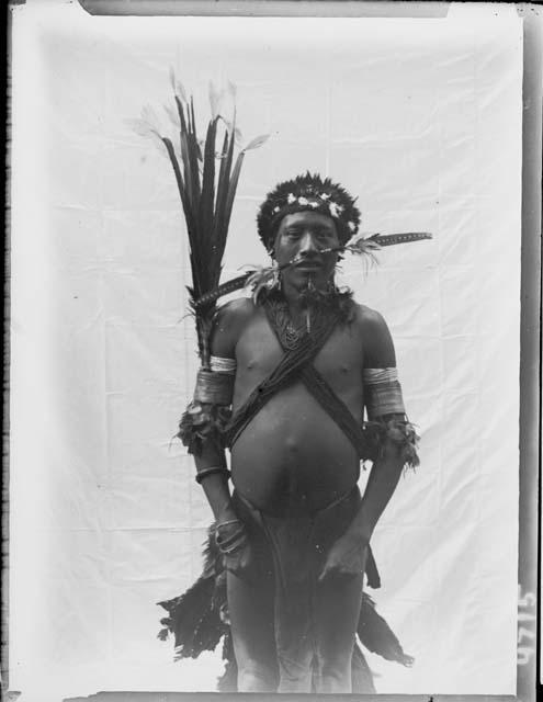 Chief Kiwinik, full dress, front