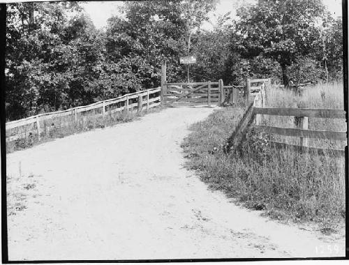 Entrance to park