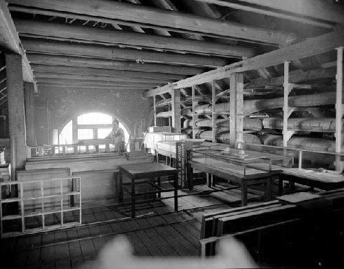 Attic of Peabody Museum