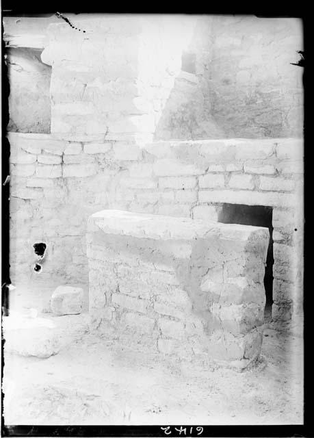 Cliff Palace - Deflector and Shaft of Kiva A