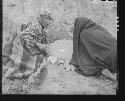 Medicine Man Making Sand Picture