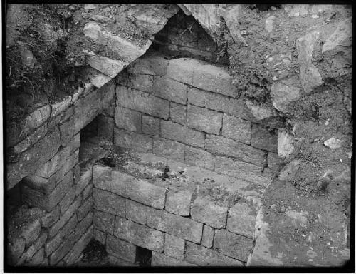 Looking down into Chamber 3