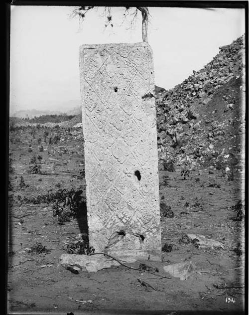 Eastern side of Stela J