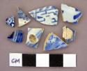 Ceramic, pearlware, sherds