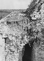 Top main stairs and and main cave of Platform 3, Monjas.