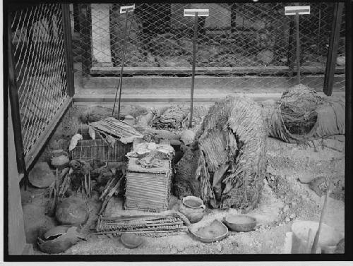 Mummies - Anthropology building, World's Columbian Exposition