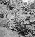 Beginning of trench through stairway shrine, Str. Q-126