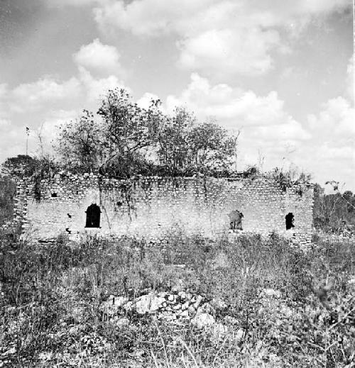 Rear of colonial church