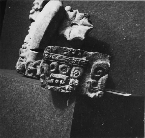 Hieroglyphic sculpture fragment, Temple 26