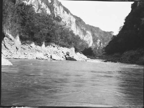 River coastal view