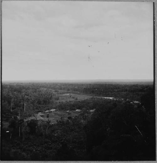 Looking East from the Top of Structure A-XVIII