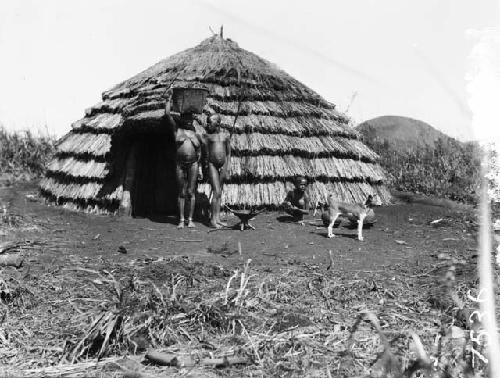 House of Mamwu speaking people with Lodjo