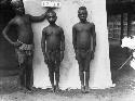 Two Gombari Pygmies, frontal view