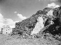 View of Monjas taken from the northwest with Iglesia at left of photograph