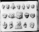 Terra cotta heads