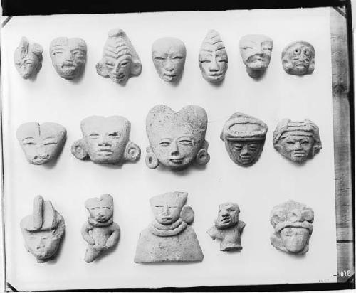 Terra cotta heads