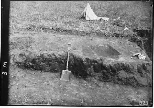 Altar in bank, Northwest side