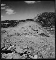 East Side of Structure 12, cleaned; Looking West