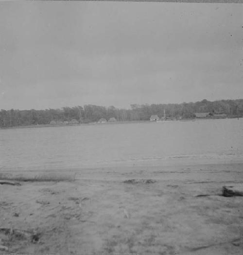 Mouth of the Rio San Pedro and San Pablo as seen from Left Bank