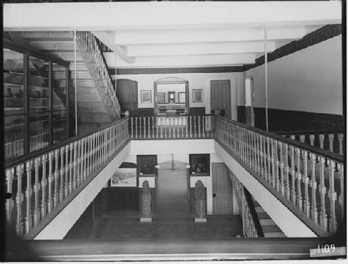 Peabody Museum entrance hallway