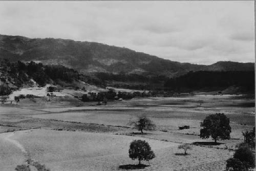 Panorama of La Vega Valley from Southwest