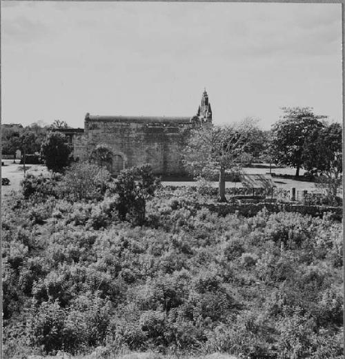 Church and Site from Mound 1