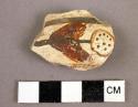 Special sherd showing flower sikyatki