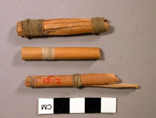 Arrow shaft fragments