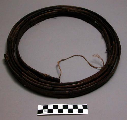 War belt (" 'ue") - also worn in ceremonies, diameter: 28 cm.