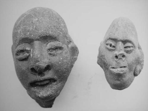 Miraflores figurine heads (2)