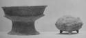 Pedestal bowl A1-609 P.B. I, Covered Bowl A2-164, 115 -Tomb II, H. A1-609 =18 cm