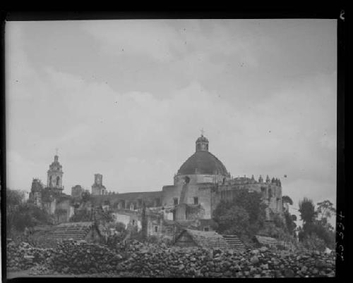 Church in rural setting