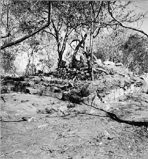 South face of shrine