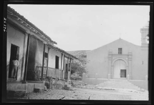 Road and Building