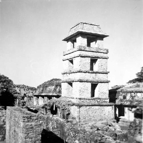 Tower of Palace, from N.W. and from S.W.